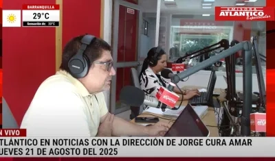 Transmisión de Atlántico en Noticias.