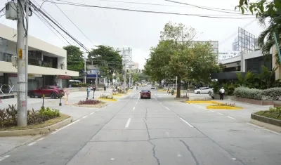 La carrera 50 con calle 84 ya finalizó obras.