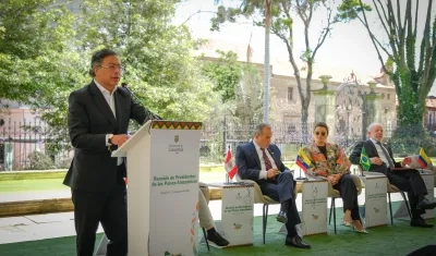 El Presidente Gustavo Petro.