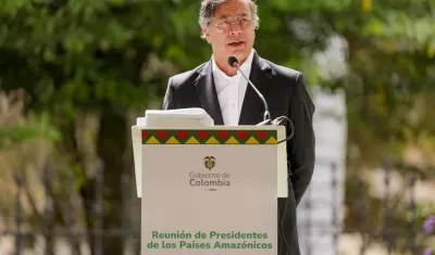 El Presidente de la República, Gustavo Petro.