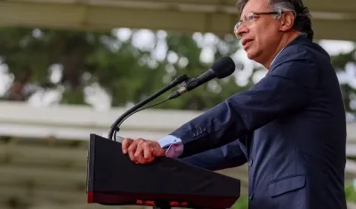 El Presidente de la República, Gustavo Petro.