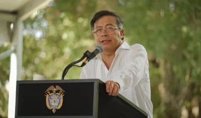 El Presidente de la República, Gustavo Petro.