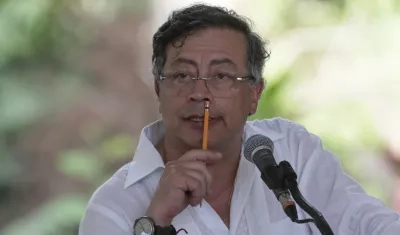 El Presidente de la República, Gustavo Petro.
