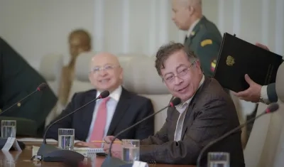 El Presidente Gustavo Petro.