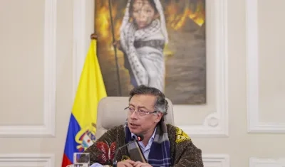 El Presidente Gustavo Petro.