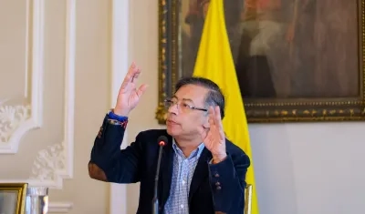 El Presidente Gustavo Petro.
