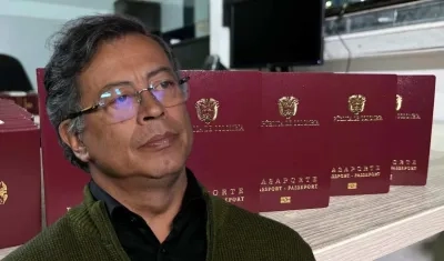 El Presidente Petro.