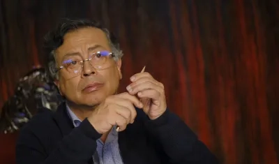 El Presidente Gustavo Petro.