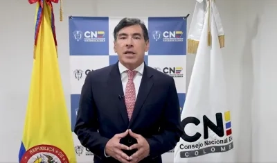 Álvaro Hernán Prada, magistrado del CNE.