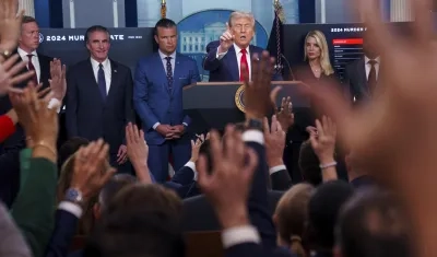 Donald Trump, Presidente de Estados Unidos. 