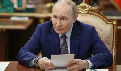 El presidente de Rusia, Vladímir Putin.