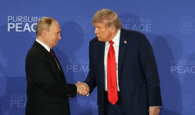 Vladímir Putin y Donald Trump.