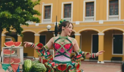 La reina del Carnaval de Barranquilla 2026, Michelle Char Fernández.