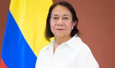 Rosa Villavicencio, canciller.
