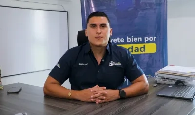 Santander Donado, director de Tránsito de Soledad. 