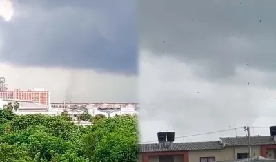 Imágenes de la emergencia.