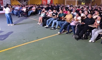 Jornada de bienvenida de nuevos estudiantes a la Corporación Universitaria Politécnico Costa Atlántica.