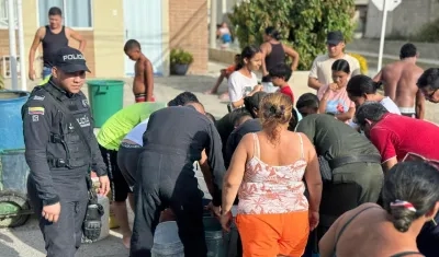 20.000 habitantes de este sector se ven afectados. 