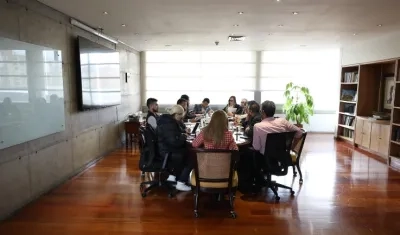 Imagen de la visita de la Procuraduría General de la Nación.