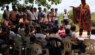 Boniface Ofogo, en el municipio de Santa Lucía.