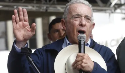 Álvaro Uribe Vélez.