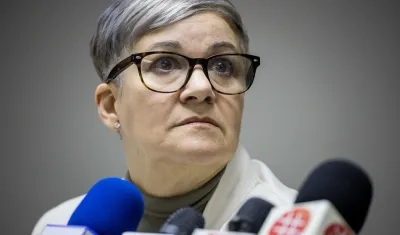 Abogada venezolana María Alejandra Díaz, asilada en Colombia.