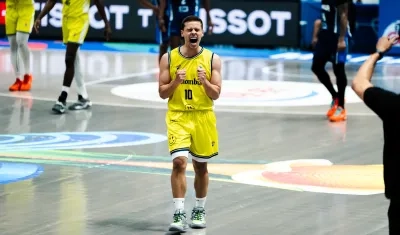 Hansel Atencia fue el jugador más destacado de Colombia contra Nicaragua.