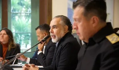 Armando Benedetti, ministro del Interior. 