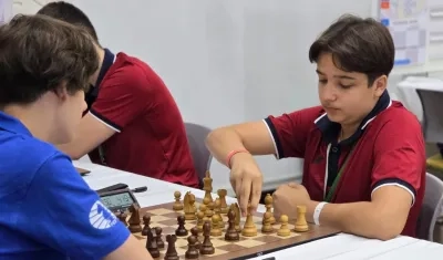 Enfrentamiento entre Fide 1 y Fide 2, en la última ronda de la Olimpiada.