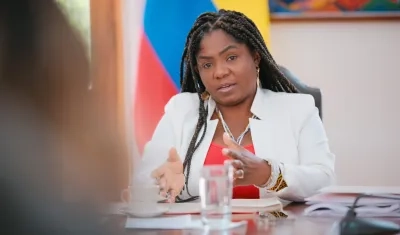 Francia Márquez, vicepresidenta de Colombia.