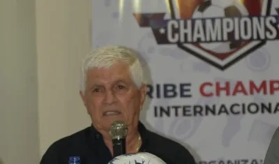 Julio Comesaña, homenajeado de la Caribe Champons 2026.