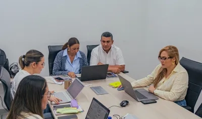 Aspecto de la audiencia de licitación en Soledad.