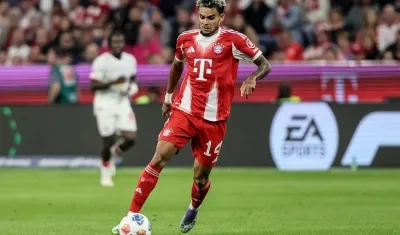 Luis Díaz ha marcado dos goles en dos partidos oficiales con el Bayern Múnich.