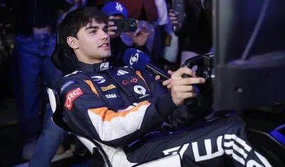Sebastián Montoya, piloto colombo estadounidense que compite en la F2.