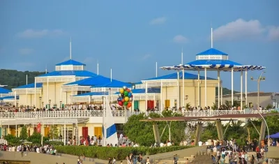 Muelle 1888, en Puerto Colombia. 