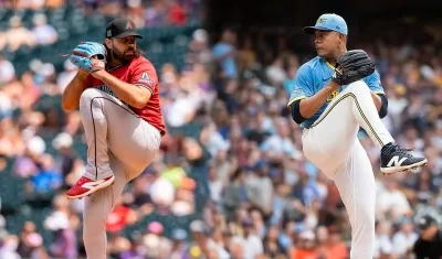 Nabil Quintana y José Quintana, lanzadores colombianos. 