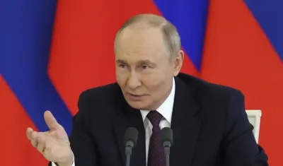 Vladimir Putin, presidente de Rusia.