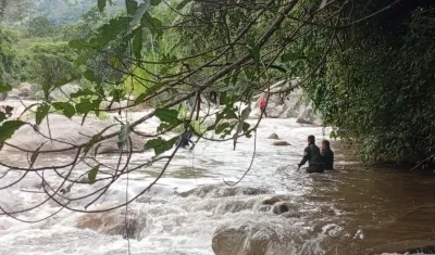 Sucedió en el río Peralonso.