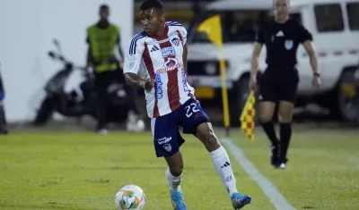 Jesús Rivas volverá a la formación inicialista de Junior contra Envigado.