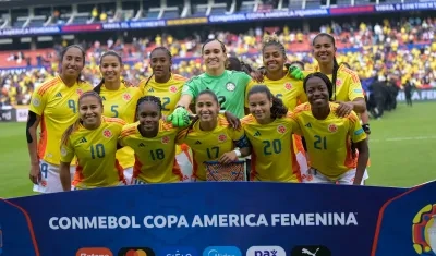 Selección Colombia subcampeona de la Copa América femenina de Ecuador.