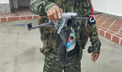 Uso de drones por parte de grupos criminales.