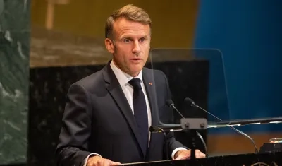 Emmanuel Macron, Presidente de Francia.