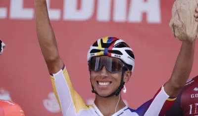 Egan Bernal, ciclista colombiano.
