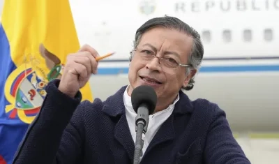 El Presidente Gustavo Petro.