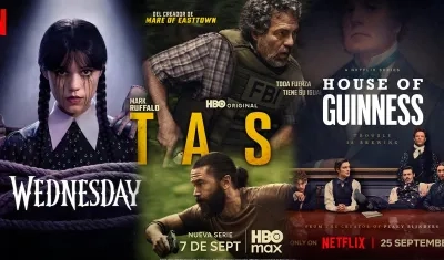 'Wednesday', 'Task' y 'House of Guinness'.