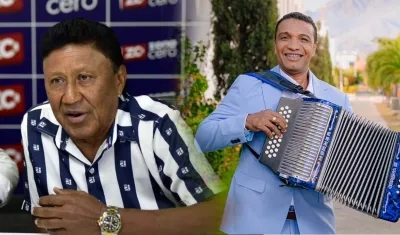 Silvio Brito y Dagoberto ‘El negrito’ Osorio. 
