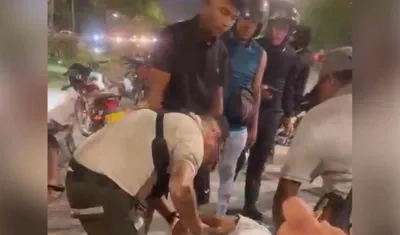 Accidente en La Circunvalar.