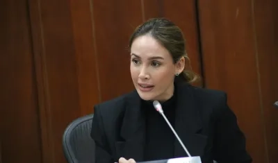 La senadora Ana María Castañeda.