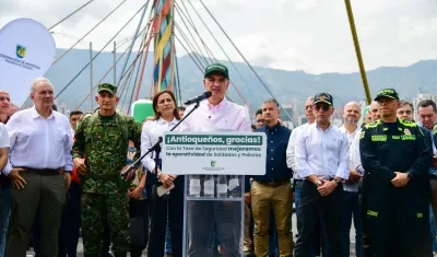 Andrés Julián Rendón, gobernador de Antioquia.