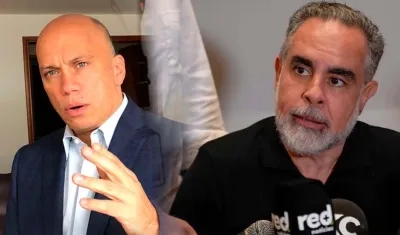 Sergio Araújo y Armando Benedetti.